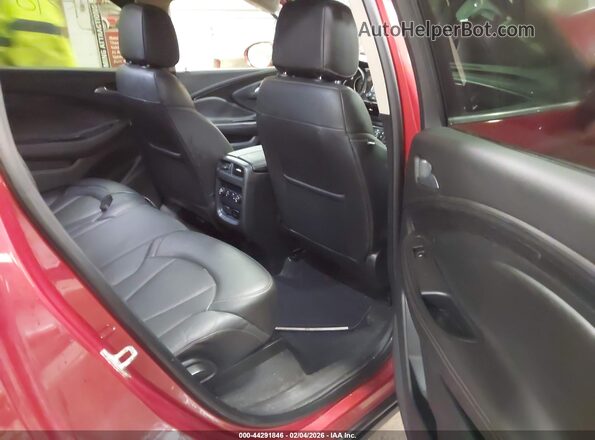 LRBFXESX8GD174896 2016 BUICK ENVISION Red VIN კოდის სტიკერის ხედი