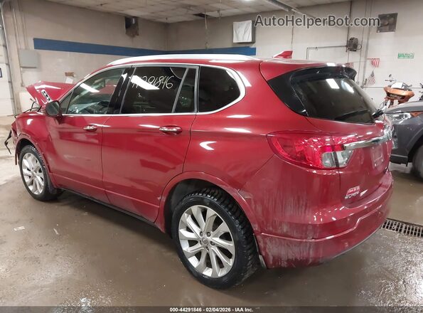 LRBFXESX8GD174896 2016 BUICK ENVISION Red უკანა მარცხენა