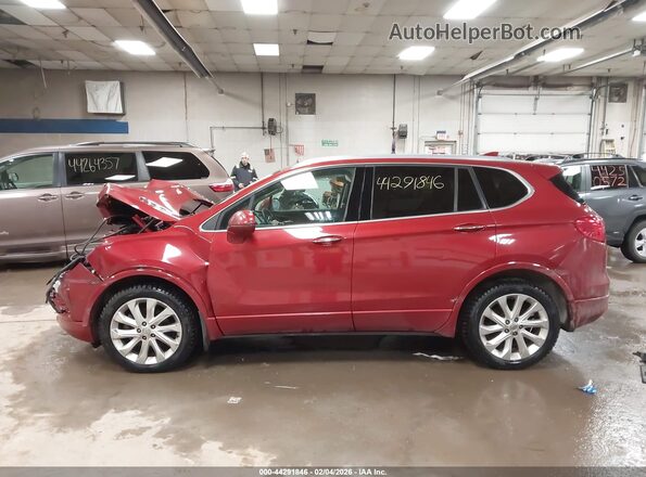 LRBFXESX8GD174896 2016 BUICK ENVISION Red სალონის 360-გრადუსიანი ხედი
