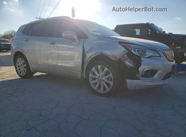 LRBFXFSXXGD142313 2016 BUICK ENVISION Silver Передня права чверть