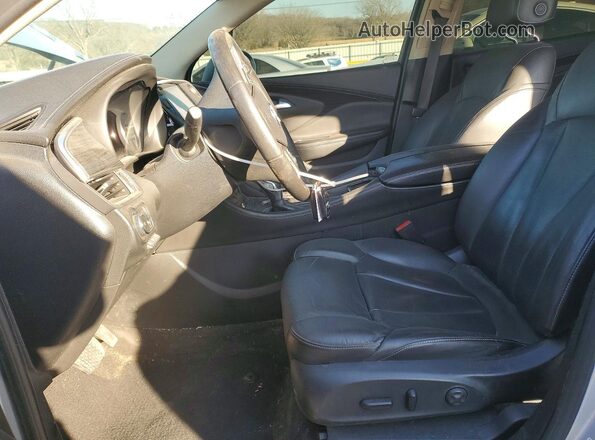 LRBFXFSXXGD142313 2016 BUICK ENVISION Silver Вид салону спереду