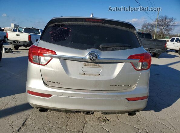 LRBFXFSXXGD142313 2016 BUICK ENVISION Silver Вид ззаду