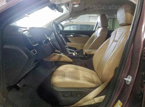 LRBFZKE42SD019652 2025 BUICK ENVISION Фиолетовый Вид салона спереди