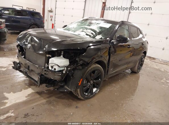 LRBFZLE49SD044747 2025 BUICK ENVISION Черный Передняя левая четверть