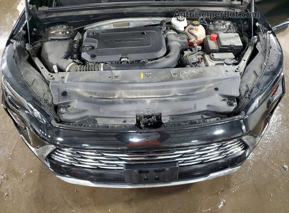 LRBFZME40RD065065 2024 BUICK ENVISION Black Vista del compartimento del motor