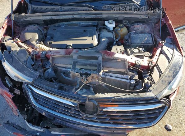 LRBFZNR46ND043758 2022 BUICK ENVISION Темно-бордовый Вид подкапотного пространства