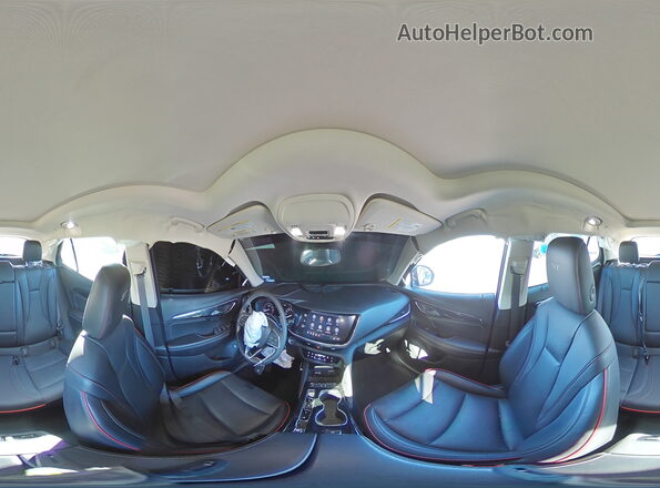 LRBFZNR46ND043758 2022 BUICK ENVISION Темно-бордовый Панорамный вид салона 360°
