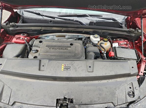 LRBFZNR47PD057655 2023 BUICK ENVISION Red Vista del compartimento del motor