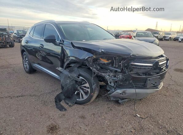 LRBFZNR49MD076316 2021 BUICK ENVISION Black Передня права чверть