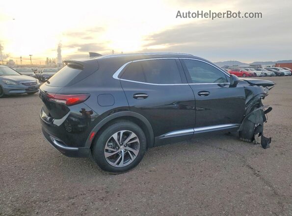 LRBFZNR49MD076316 2021 BUICK ENVISION Black Задня права чверть