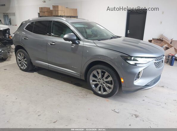 LRBFZRR41ND009752 2022 BUICK ENVISION Gray Передня права чверть