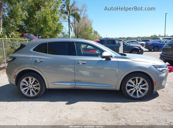 LRBFZRR4XPD048259 2023 BUICK ENVISION Silver Սալոնի հետևի տեսք
