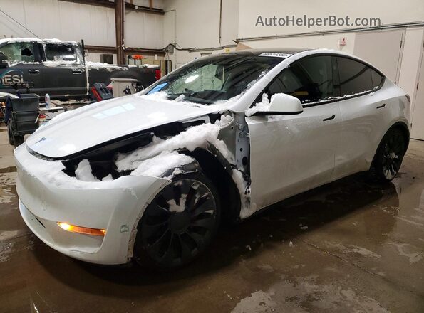 LRWYGDEF1RC662049 2024 TESLA MODEL White Przód lewy