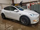 2024 Tesla Model Y White vin: LRWYGDEF1RC662049