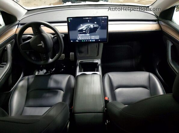 LRWYGDEF1RC662049 2024 TESLA MODEL White Widok deski rozdzielczej