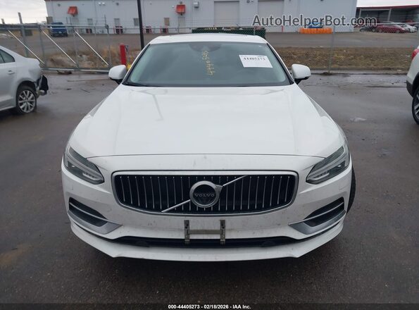 LVY992MLXJP037703 2018 VOLVO S90 Белый Вид щитка приборов