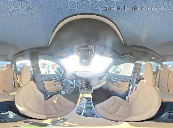 LVYA22MK9LP161084 2020 VOLVO S90 White Widok wnętrza 360 stopni
