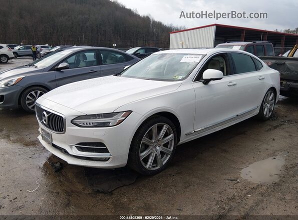 LVYA22ML0LP175089 2020 VOLVO S90 White Przód lewy