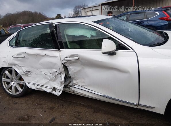 LVYA22ML0LP175089 2020 VOLVO S90 White Widok wnętrza 360 stopni