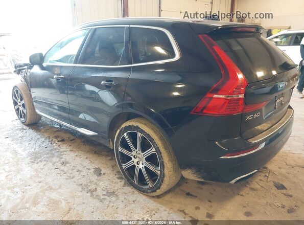 LYV102RL8KB293682 2019 VOLVO XC60 Черный Задняя левая четверть