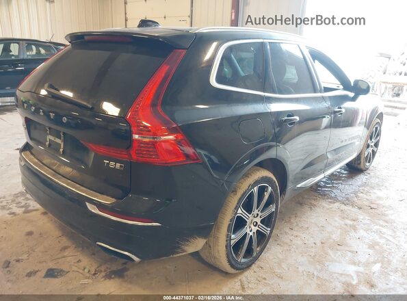 LYV102RL8KB293682 2019 VOLVO XC60 Черный Задняя правая четверть