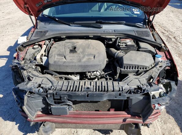 LYV402FM5GB090072 2016 VOLVO S60 Red Widok wnętrza z tyłu