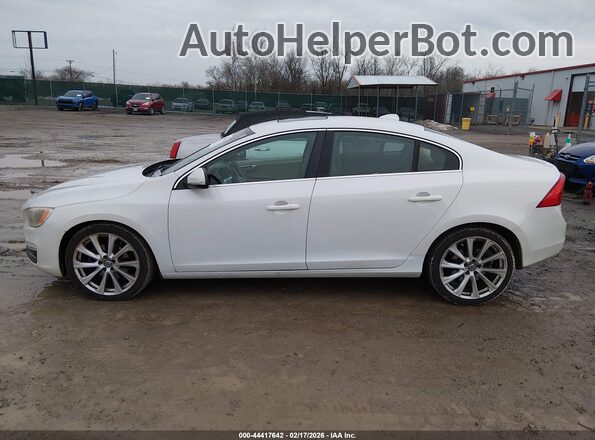 LYV402FMXGB094201 2016 VOLVO S60 INSCRIPTION White Widok wnętrza 360 stopni