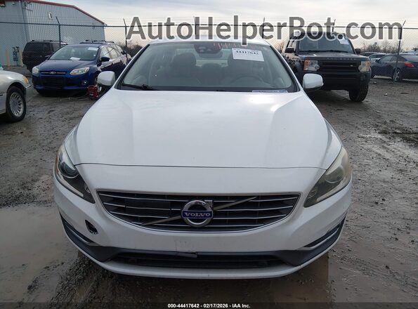 LYV402FMXGB094201 2016 VOLVO S60 INSCRIPTION White Widok zestawu wskaźników