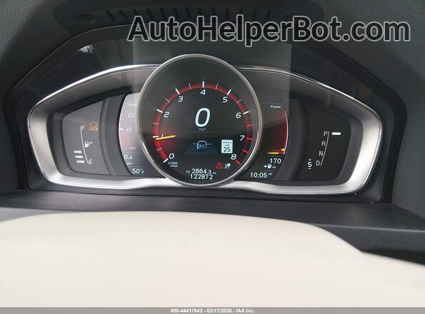 LYV402FMXGB094201 2016 VOLVO S60 INSCRIPTION White Widok tylnych siedzeń