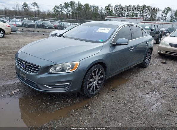 LYV612TKXGB091212 2016 VOLVO S60 INSCRIPTION Серый Передняя левая четверть