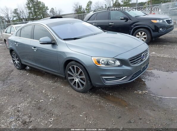 LYV612TKXGB091212 2016 VOLVO S60 INSCRIPTION Серый Передняя правая четверть