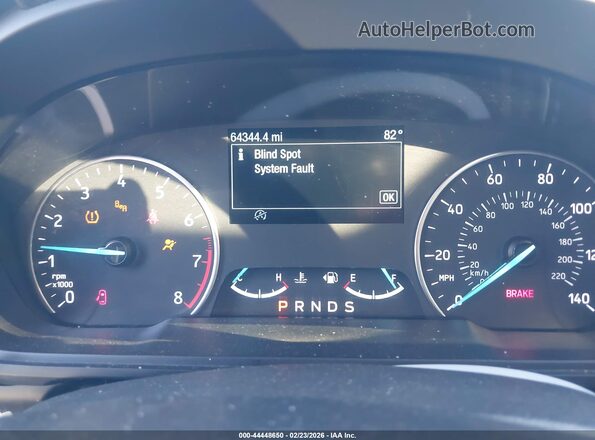 MAJ3P1TE1JC249757 2018 FORD ECOSPORT Blue Vista de los asientos traseros
