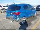2018 Ford Ecosport Se Blue vin: MAJ3P1TE1JC249757
