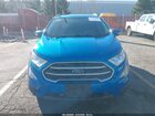 2018 Ford Ecosport Se Blue vin: MAJ3P1TE1JC249757