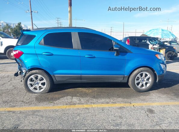 MAJ3P1TE1JC249757 2018 FORD ECOSPORT Blue Vista interior trasera