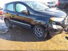 2021 Ford Ecosport S Черный vin: MAJ3S2FE5MC422734