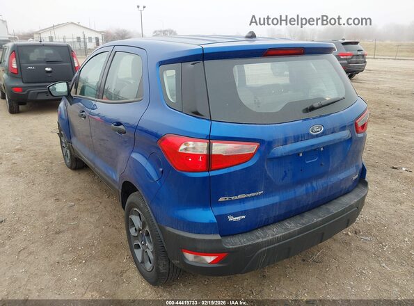 MAJ3S2FE7KC269383 2019 FORD ECOSPORT Blue Tył lewy