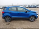 2019 Ford Ecosport S Blue vin: MAJ3S2FE7KC269383 2019 Ford Ecosport S Blue vin: MAJ3S2FE7KC269383