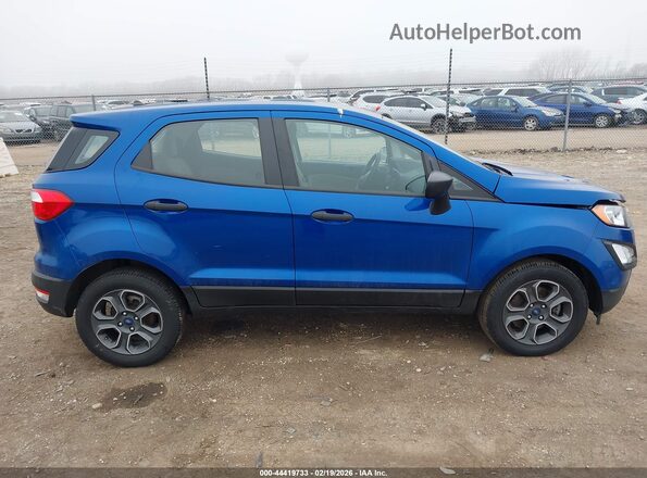 MAJ3S2FE7KC269383 2019 FORD ECOSPORT Blue Widok wnętrza z tyłu