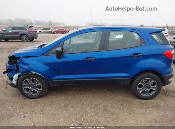 MAJ3S2FE7KC269383 2019 FORD ECOSPORT Blue Widok wnętrza 360 stopni