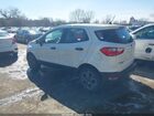 2020 Ford Ecosport S White vin: MAJ3S2FE7LC346626