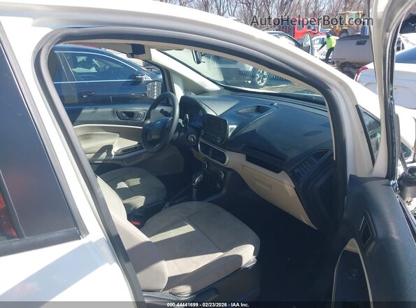 MAJ3S2FE7LC346626 2020 FORD ECOSPORT White Vista interior delantera