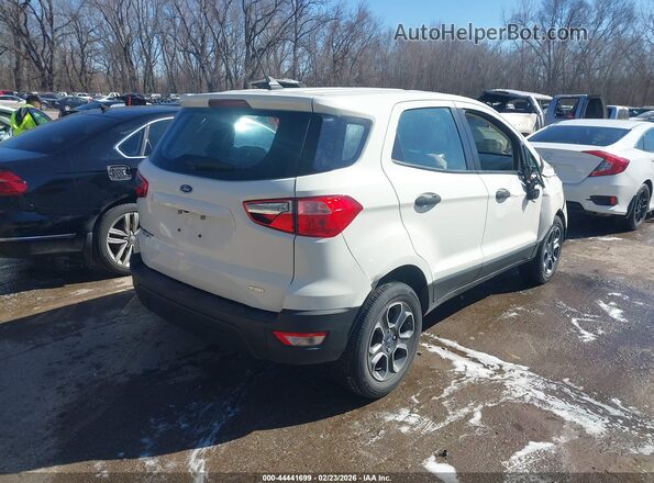 MAJ3S2FE7LC346626 2020 FORD ECOSPORT White Trasero derecho