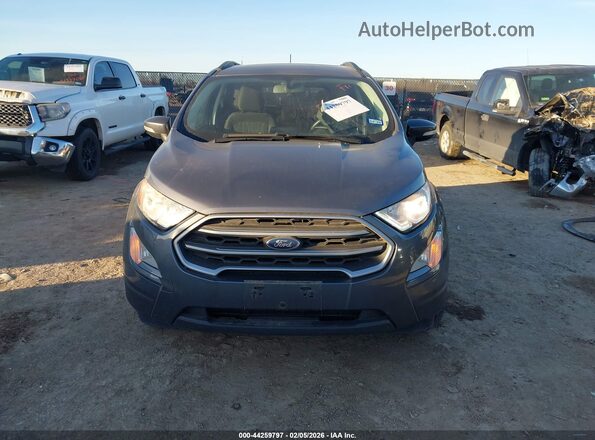 MAJ3S2GE0KC292440 2019 FORD ECOSPORT Синий Вид панели приборов