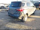 2019 Ford Ecosport Se Синий vin: MAJ3S2GE0KC292440