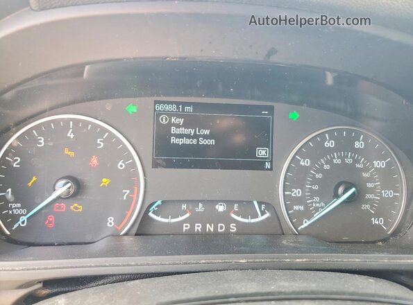 MAJ3S2GE0LC339810 2020 FORD ECOSPORT White Widok tylnych siedzeń