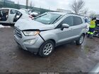 2019 Ford Ecosport Se Silver vin: MAJ3S2GE1KC250164