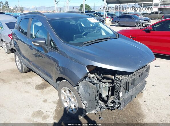 MAJ3S2GE5KC254122 2019 FORD ECOSPORT Серый Передняя правая четверть