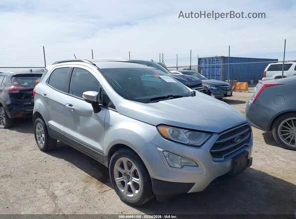 MAJ3S2GE7LC378314 2020 FORD ECOSPORT Silver Przód prawy