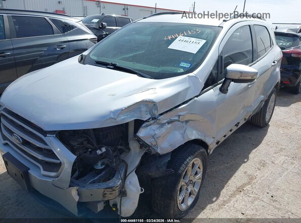 MAJ3S2GE7LC378314 2020 FORD ECOSPORT Silver Widok z przodu